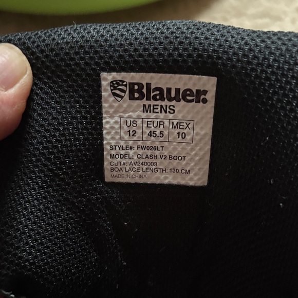Men’s Blauer tactile boots main image 4